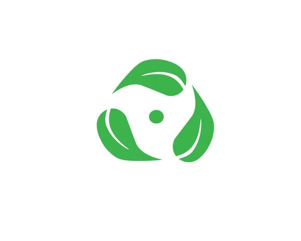 Вектор Логотипу Значка Натурального Листя — стоковий вектор