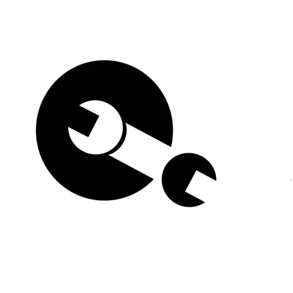 Chave Ilustração Ícone Logotipo Vetor Design — Vetor de Stock