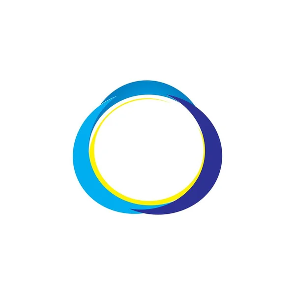 Cercle Illustration Icône Logo Vecteur Design — Image vectorielle