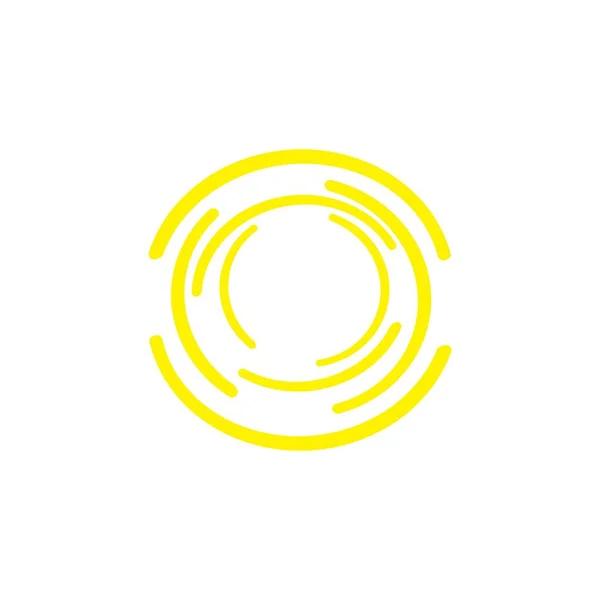 Cirkel Illustratie Pictogram Logo Vector Ontwerp — Stockvector