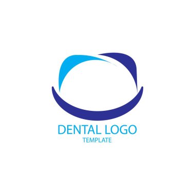 Diş illüstrasyon logo vektör tasarımı