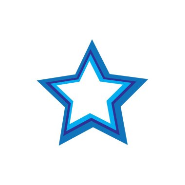yıldız illüstrasyon logo vektör tasarımı