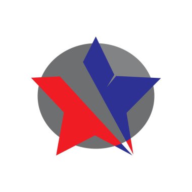 yıldız illüstrasyon logo vektör tasarımı
