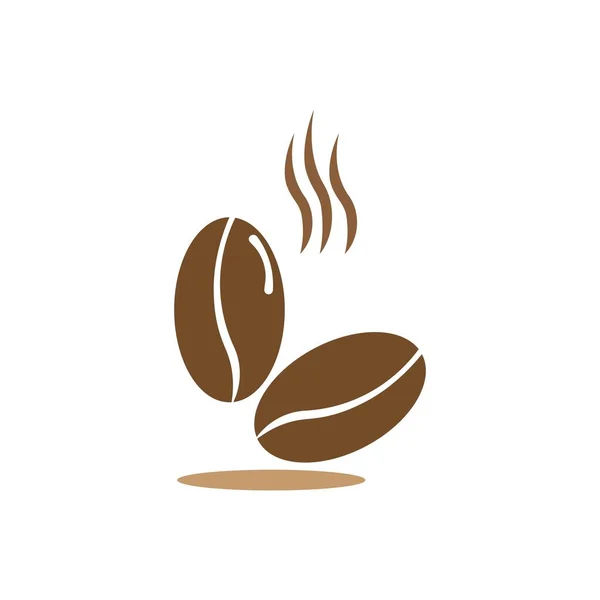 Kaffee Illustration Logo Vektor Design — Stockvektor