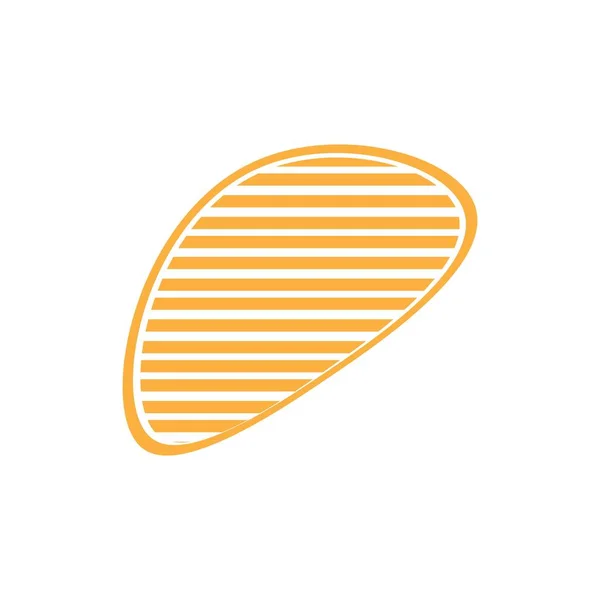 Ícone Ilustração Batata Design Vetor Logotipo —  Vetores de Stock