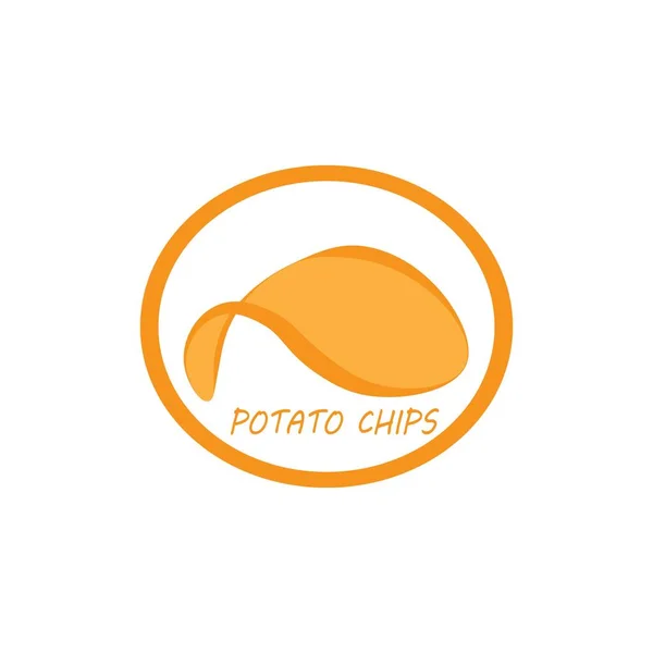 Potato Illustration Icon Logo Vector Design — Stock Vector