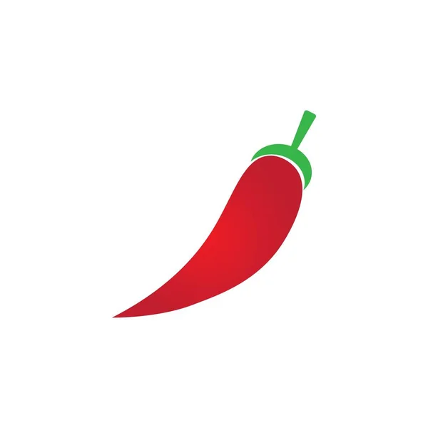 Chili Illustration Logo Vector Desgn — Stock Vector