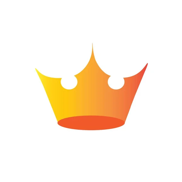 Ілюстрація Корони Логотип Векторний Дизайн — стоковий вектор