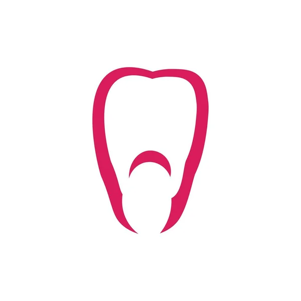 Стоматологічна Ілюстрація Логотип Векторний Дизайн — стоковий вектор