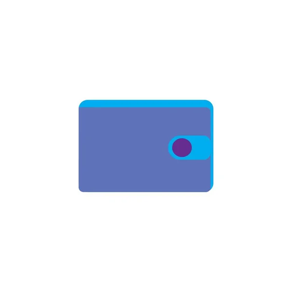 Πορτοφόλι Εικονογράφηση Λογότυπο Διάνυσμα Σχεδιασμό — Διανυσματικό Αρχείο