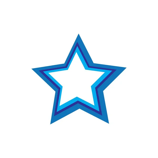 Disegno Vettoriale Logo Illustrazione Stella — Vettoriale Stock