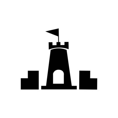 kale illüstrasyon logo vektör tasarımı