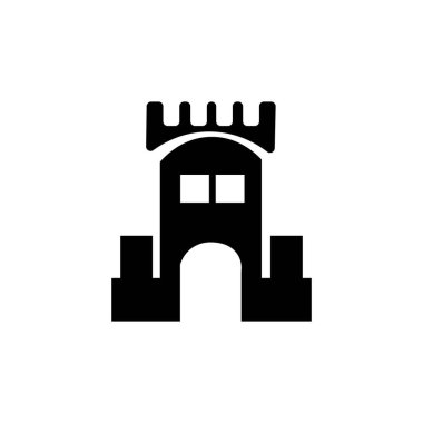 kale illüstrasyon logo vektör tasarımı