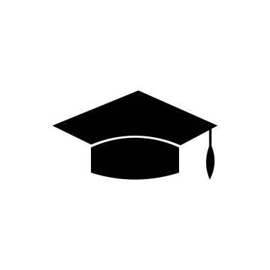 toga hat illüstrasyon logo vektörü