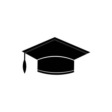 toga hat illüstrasyon logo vektörü