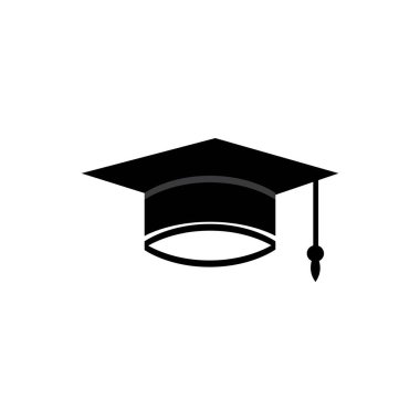 toga hat illüstrasyon logo vektörü