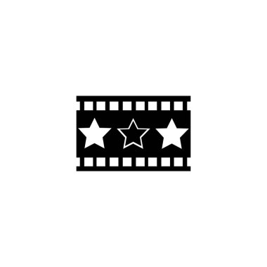 film, film illüstrasyon logo vektör tasarımı
