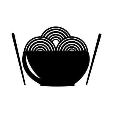 Erişte illüstrasyon logo vektörü