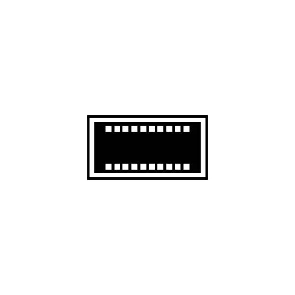 Filme Filme Ilustração Logotipo Vetor Design — Vetor de Stock