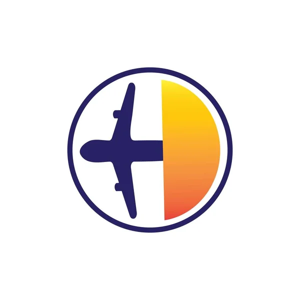 Disegno Logo Icona Piano Illustrazione — Vettoriale Stock