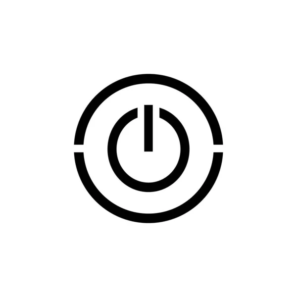 Κουμπί Εικονογράφηση Λογότυπο Διανυσματική Σχεδίαση — Διανυσματικό Αρχείο