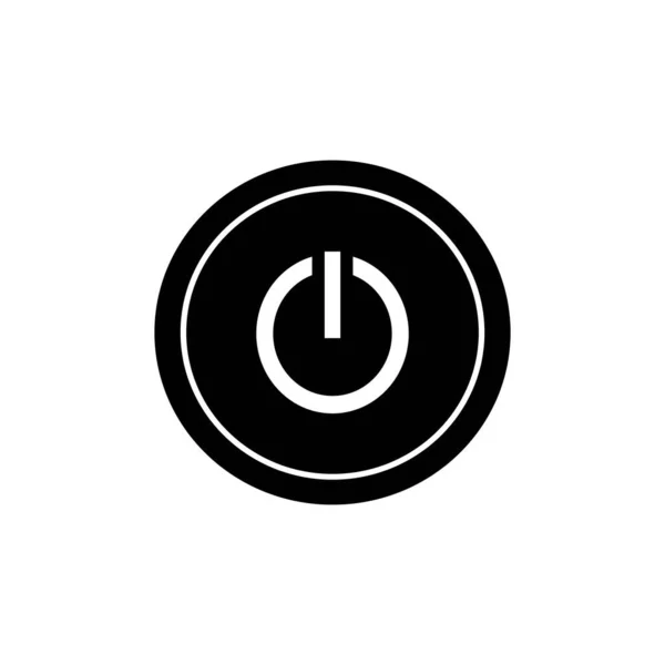 Pulsante Illustrazione Logo Vettoriale Design — Vettoriale Stock