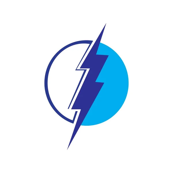 Flash Illustratie Pictogram Logo Vector Ontwerp — Stockvector