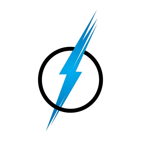 Illustration Flash Icône Logo Vectoriel Design — Image vectorielle