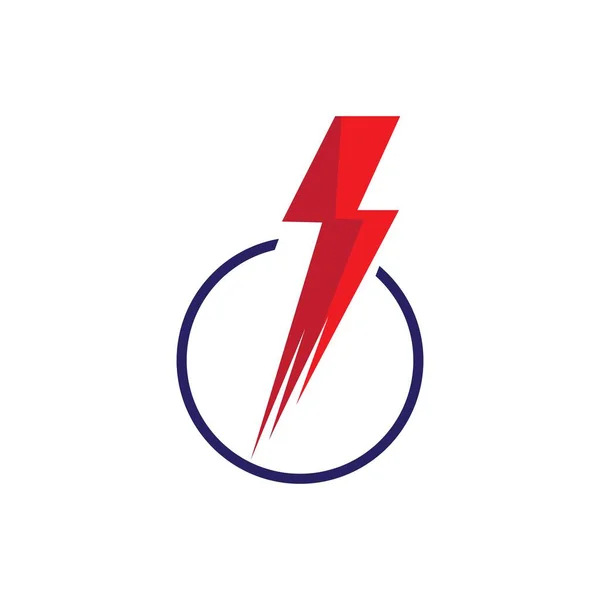 flaş illüstrasyon simgesi logo vektör tasarımı