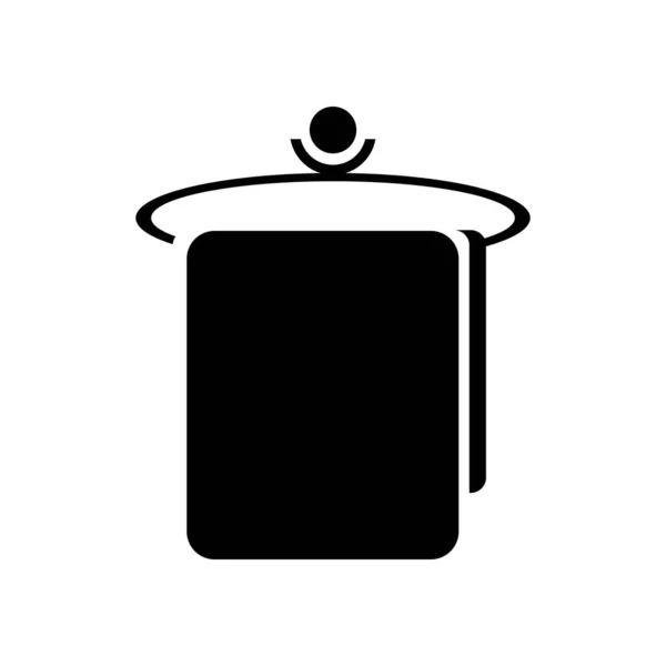 Векторный Дизайн Логотипа Полотенца — стоковый вектор