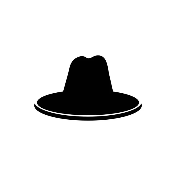 Cowboy Hat Illustration Logo Vector — Stock Vector