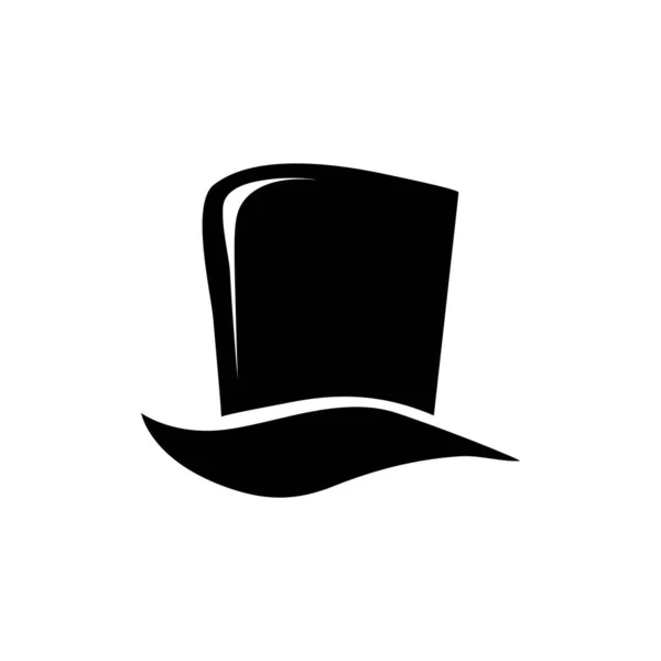 Mágica Sombrero Ilustración Logo Vector — Vector de stock