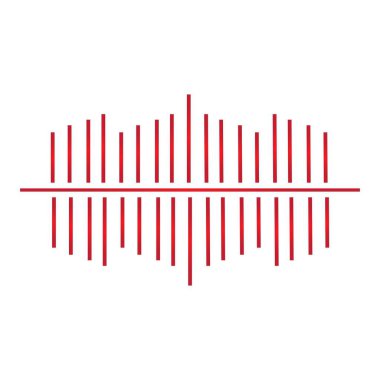 ses, ses illüstrasyon logo vektör tasarımı