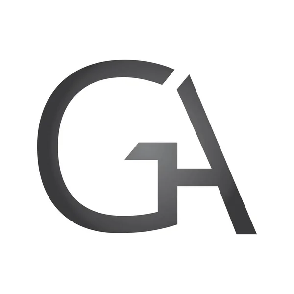 Lettre Illustration Logo Vecteur — Image vectorielle