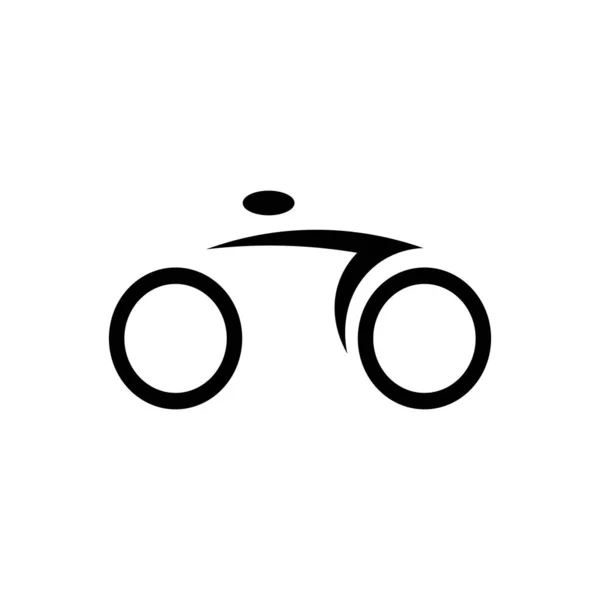 Bike Bicycle Illustration Vector Design — Stock Vector