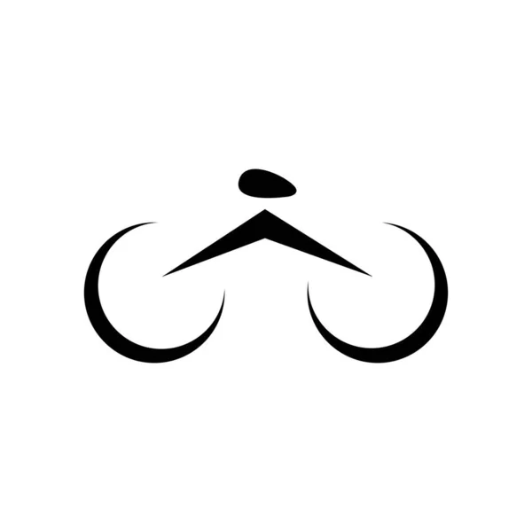 自転車イラストベクトルデザイン — ストックベクタ