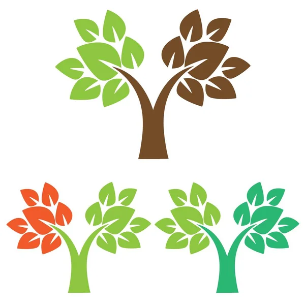 Desenho Vetor Logotipo Ilustração Árvore Ilustrações De Bancos De Imagens Sem Royalties