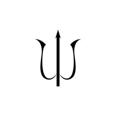 Üçgen simge şablonu vektörü