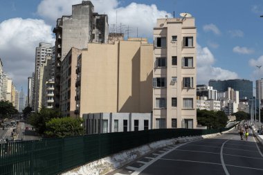Minhocao, elevado Presidente Joo Goulart, Sao Paulo, Brasil
