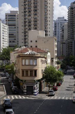Bairro de Santa Cecilia, Sao Paulo, Brasil