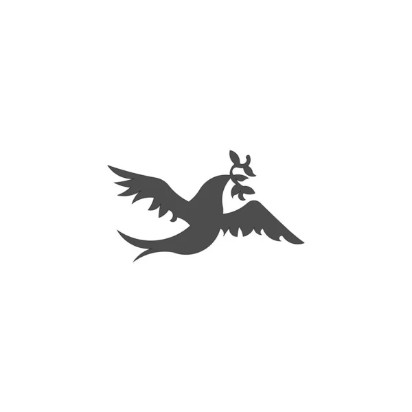 Vector Pájaro Vuelo Ilustración Diseño — Vector de stock