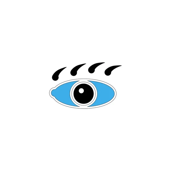 Icon Vector Eye Illustration Design — Stock Vector