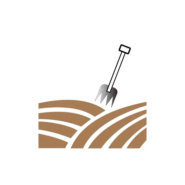 Icône Agriculture Outil Modèle Conception — Image vectorielle