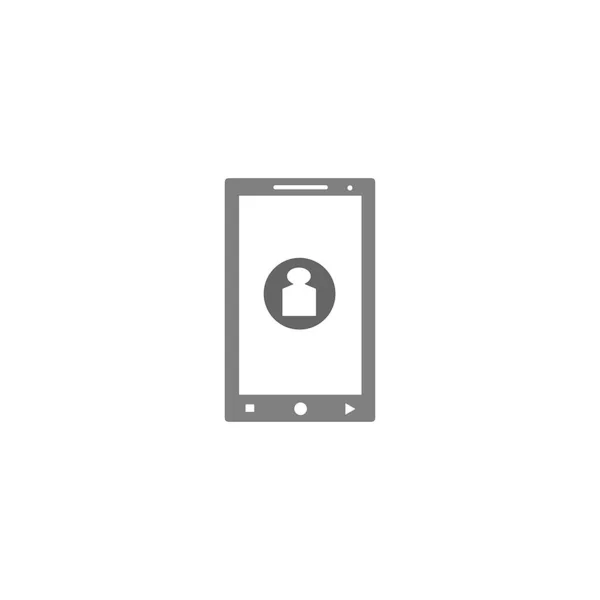 simge vektörü akıllı telefon şablon tasarım trendi