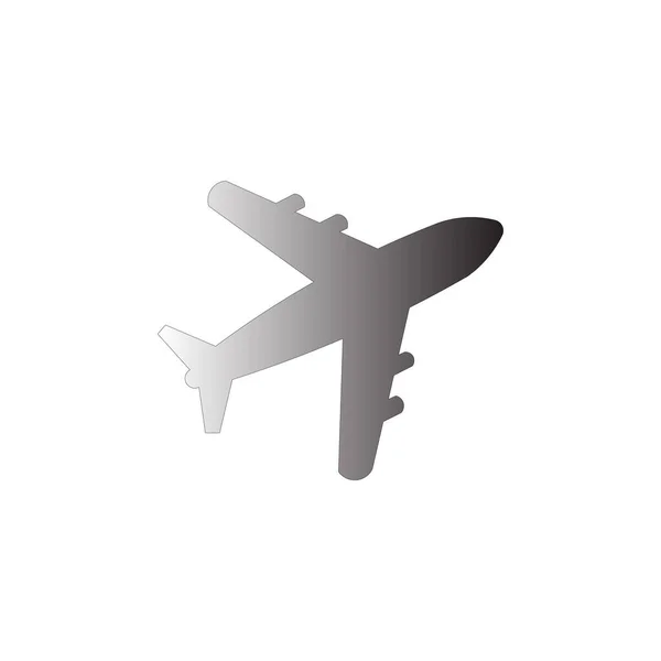 Icône Avion Cargo Illustration Design Tendance — Image vectorielle