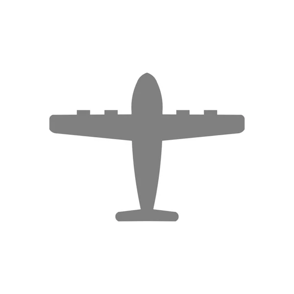 Modelo Cargo Airplano Ícono —  Vetores de Stock