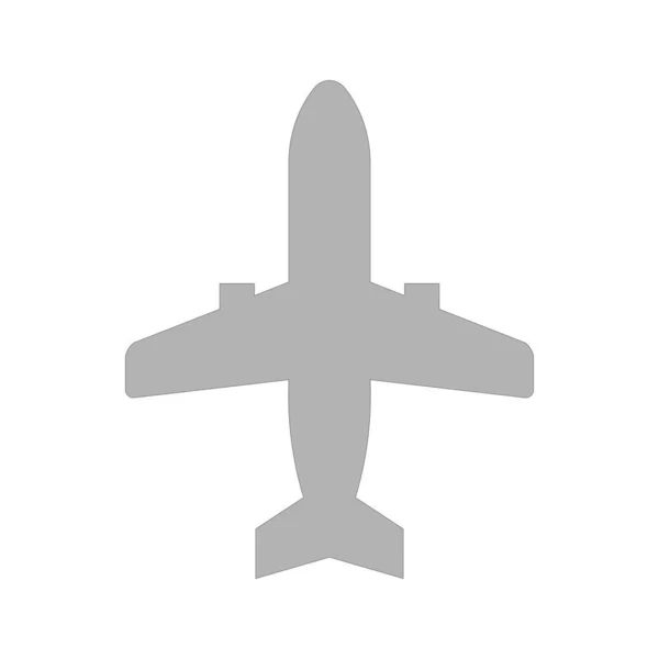 Ikona Letadlo Nákladní Ilustrace Design Trendy — Stockový vektor