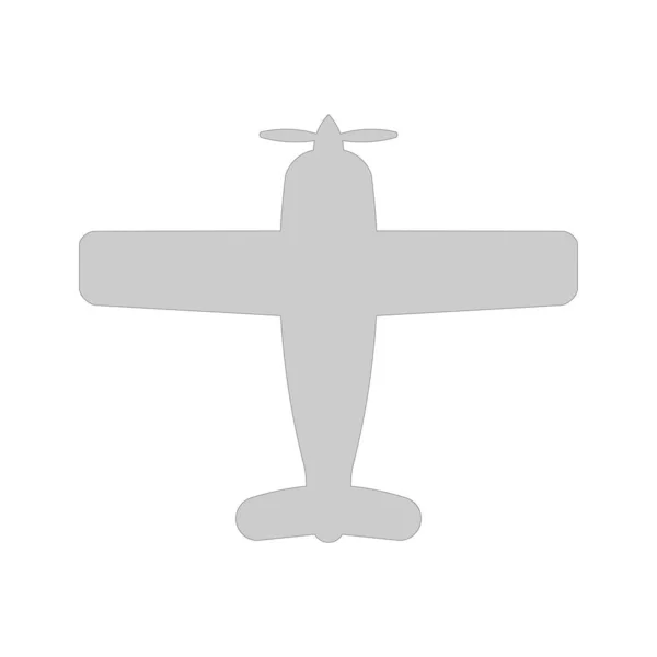Ikona Letadlo Šablona Design Trendy — Stockový vektor