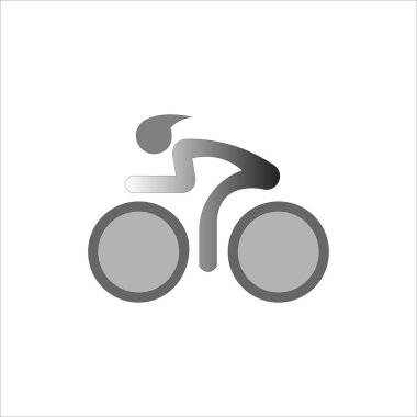 logo bisiklet sporu şablonu tasarım modası