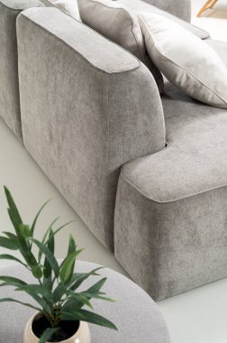 Kanepe, ev yapımı rahat tekstil. Yüksek kalite fotoğraf